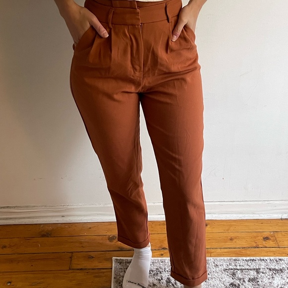 Carrot pant ocher - Picture 2 of 5